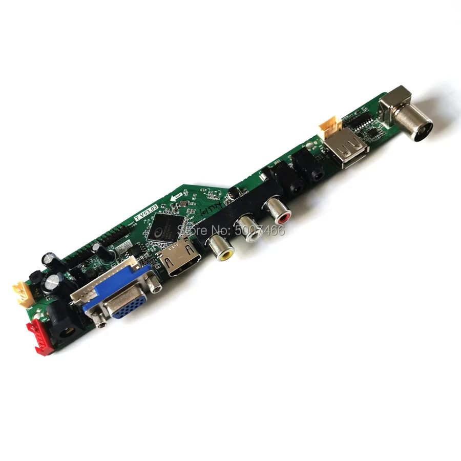 universal controller drive board 2-CCFL VGA USB AV 1024*768 DIY kit display fit LM150X06/LM150X07/LM150X08 20-Pin LVDS | Компьютеры и