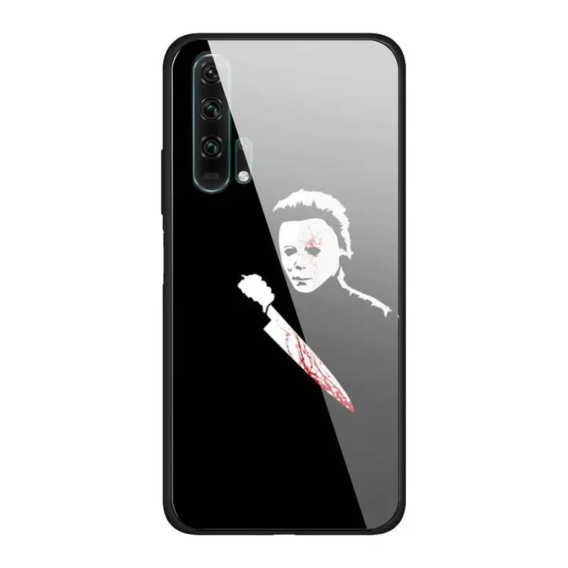 

Halloween Horror Movie Glass Phone Case Fundas For Huawei P20 Pro P30 Lite Mate 9 10 20 Pro Nova 3i 5 3E Cover Accessories