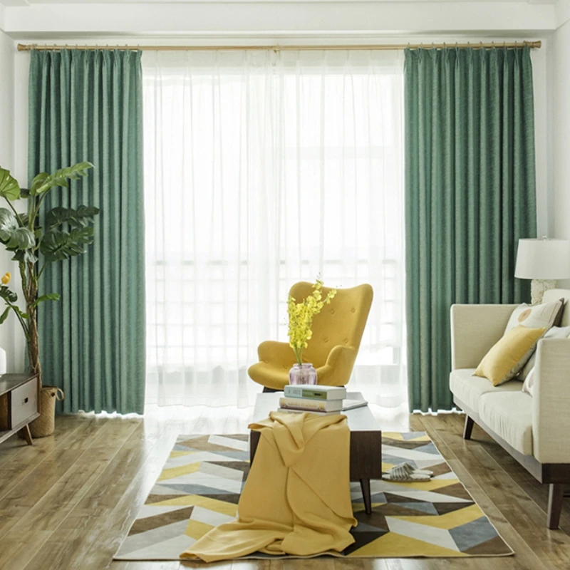 Современный скандинавский жёлтая с геометрическим узором жаккардовая