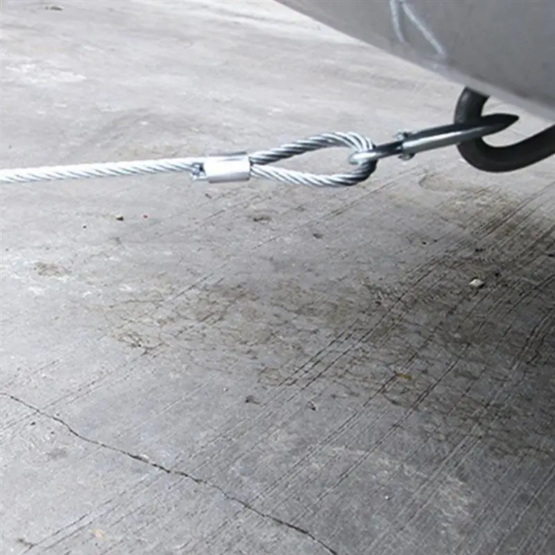 1 шт. 4 м автомобильный трос для буксировки прицеп 5 тонн специальный лебедок с