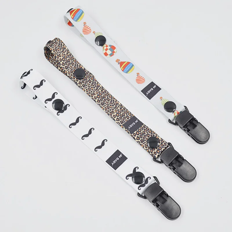 Детский Прорезыватель для зубов зажим соски цепочка из полиэстера держатель