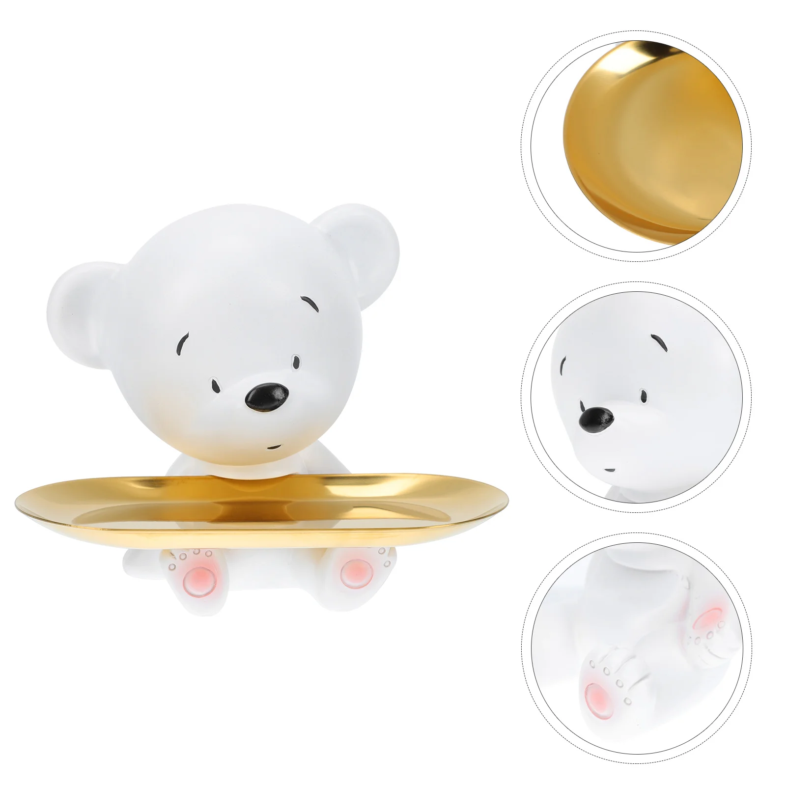 

1 шт., декоративный Настольный поднос для всякой всячины