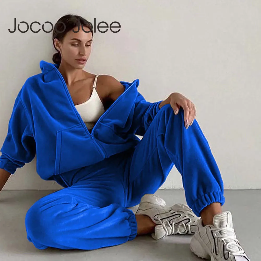 Spring 2022 Women's Brand Velvet Fabric Tracksuits Velour Hoody Track Suit Hoodies and Pants Oversized Sportswear Two Pieces Set