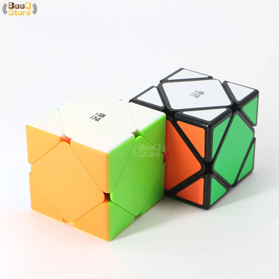 Qiyi Qicheng косый магический куб скоростной 3x3x3 Qiyiskewb головоломка Magico Cubo черная