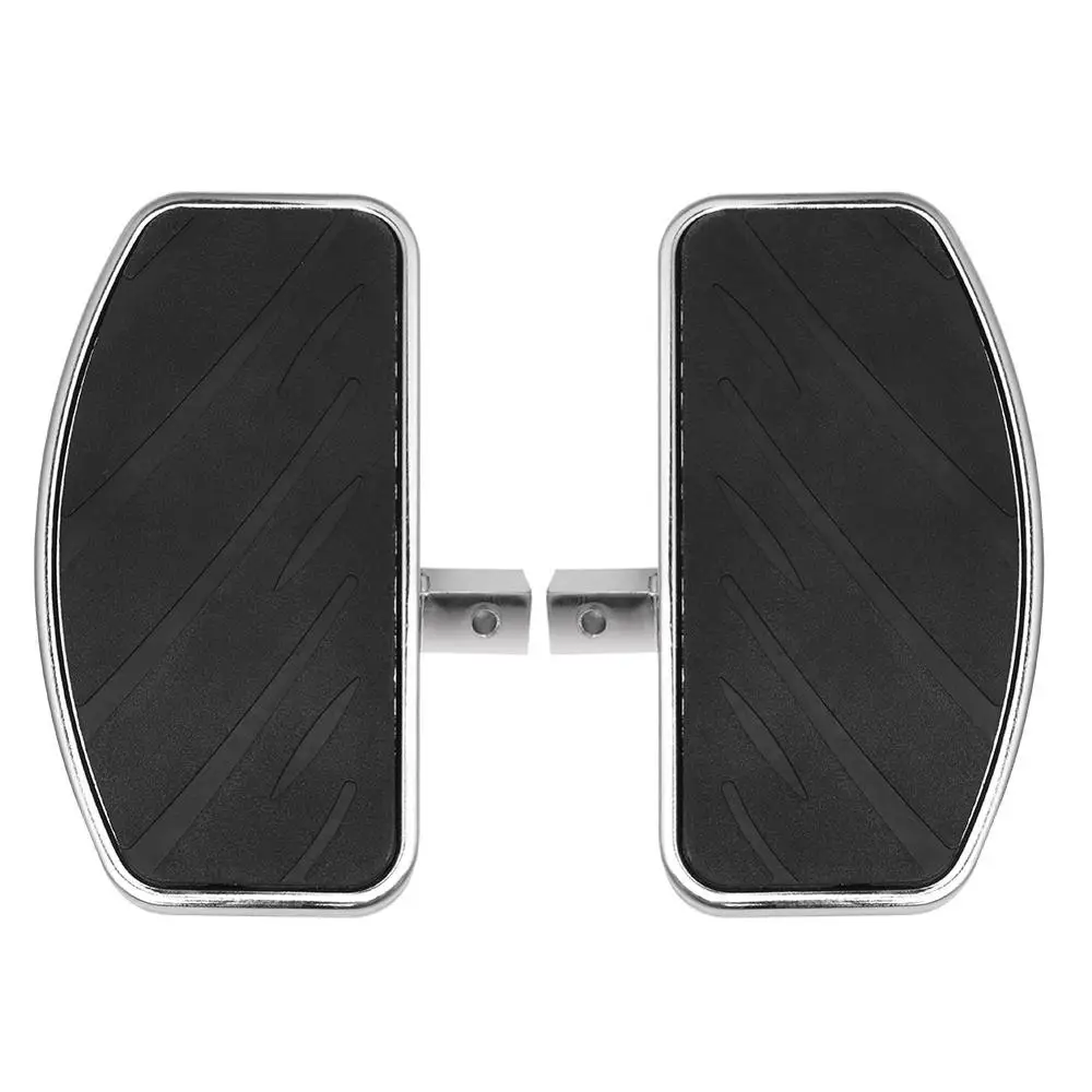 Пара черных переднее сиденье мотоцикла драйвер подножки кафе гонщик подходят