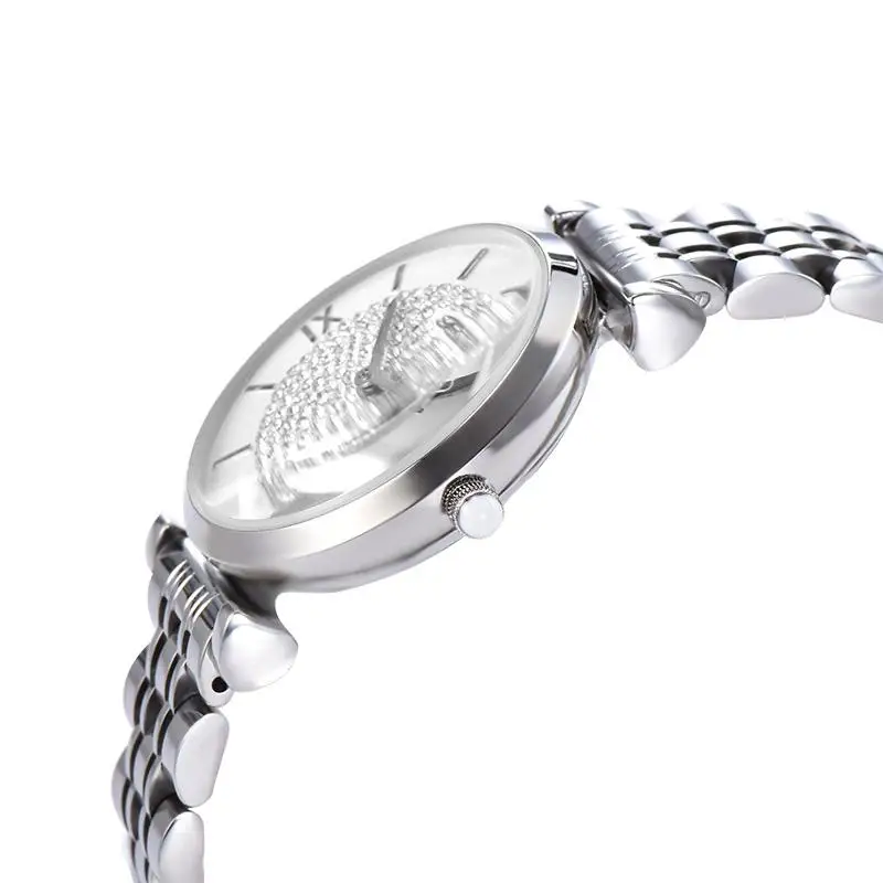 

Fashion Mens And Womens Neutral Lovers Watches Stainless Steel Diamond Starry Sky Watch Luxury Wristwatch Free Shipping Hot