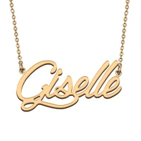 giselle custom name necklace customized pendant choker personalized jewelry gift for women girls friend christmas present