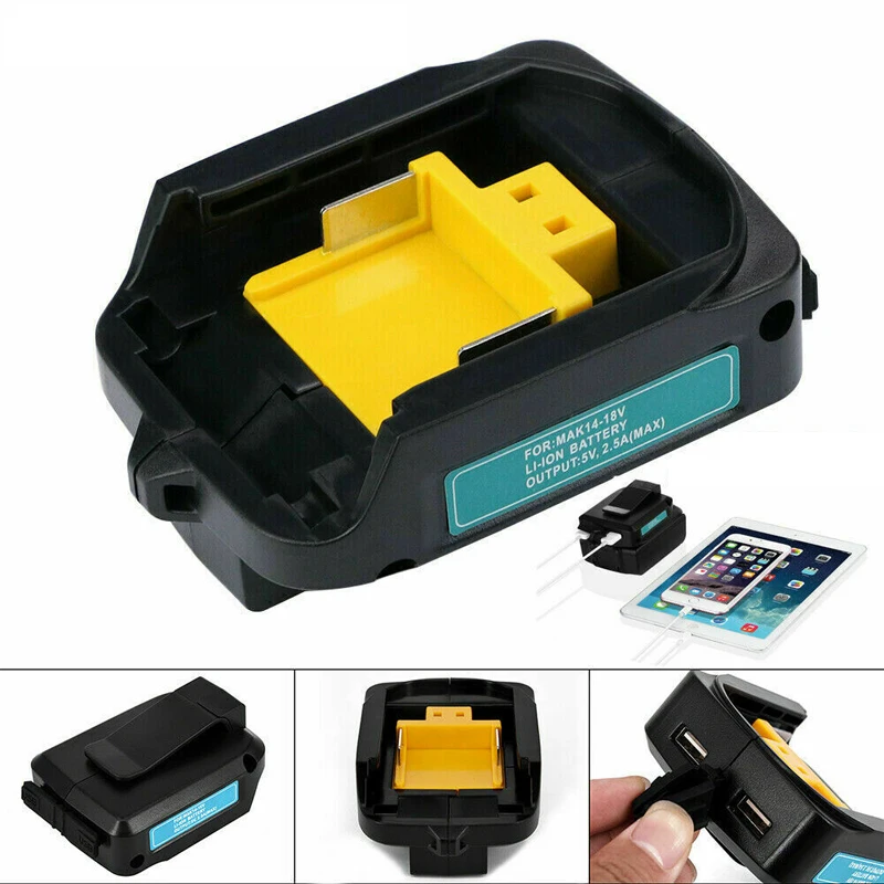 Dreamberg USB зарядное устройство адаптер конвертер для Makita ADP05 BL1815 BL1830 BL1840 BL1850