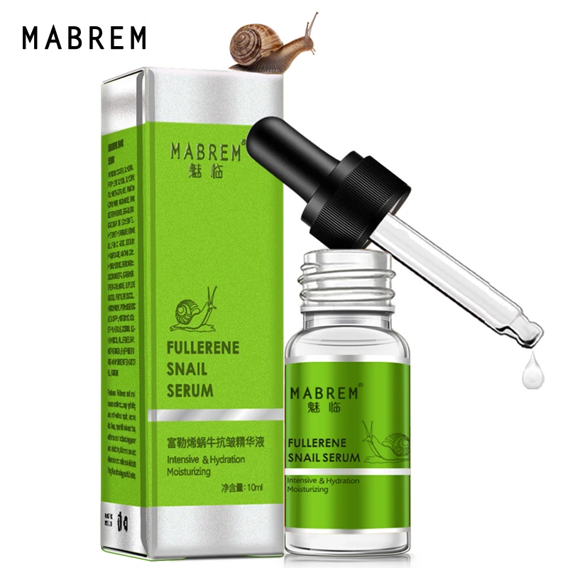 Сыворотка Fullerene с экстрактом улитки против морщин глубокое увлажнение