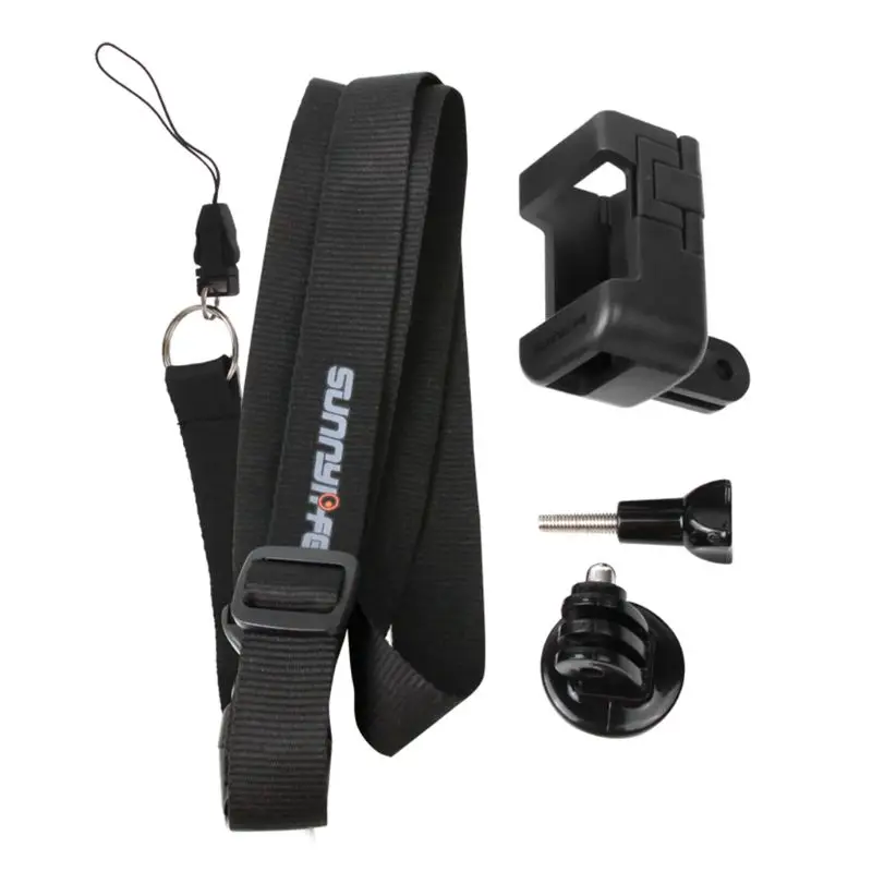 Камера разъем адаптер кронштейн держатель с Регулируемый ремень для камеры DJI OSMO
