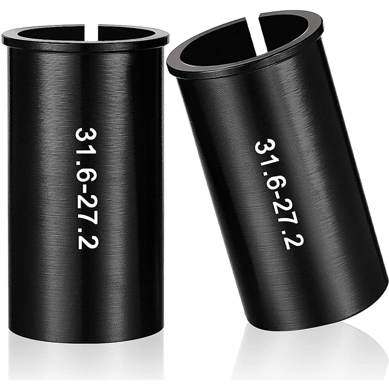 

2 Pcs Seatpost Adapter Shim Seat Tube Adapter Adapter Seatpost Reducing Sleeve Shim for Mountain Bike, Road Bike