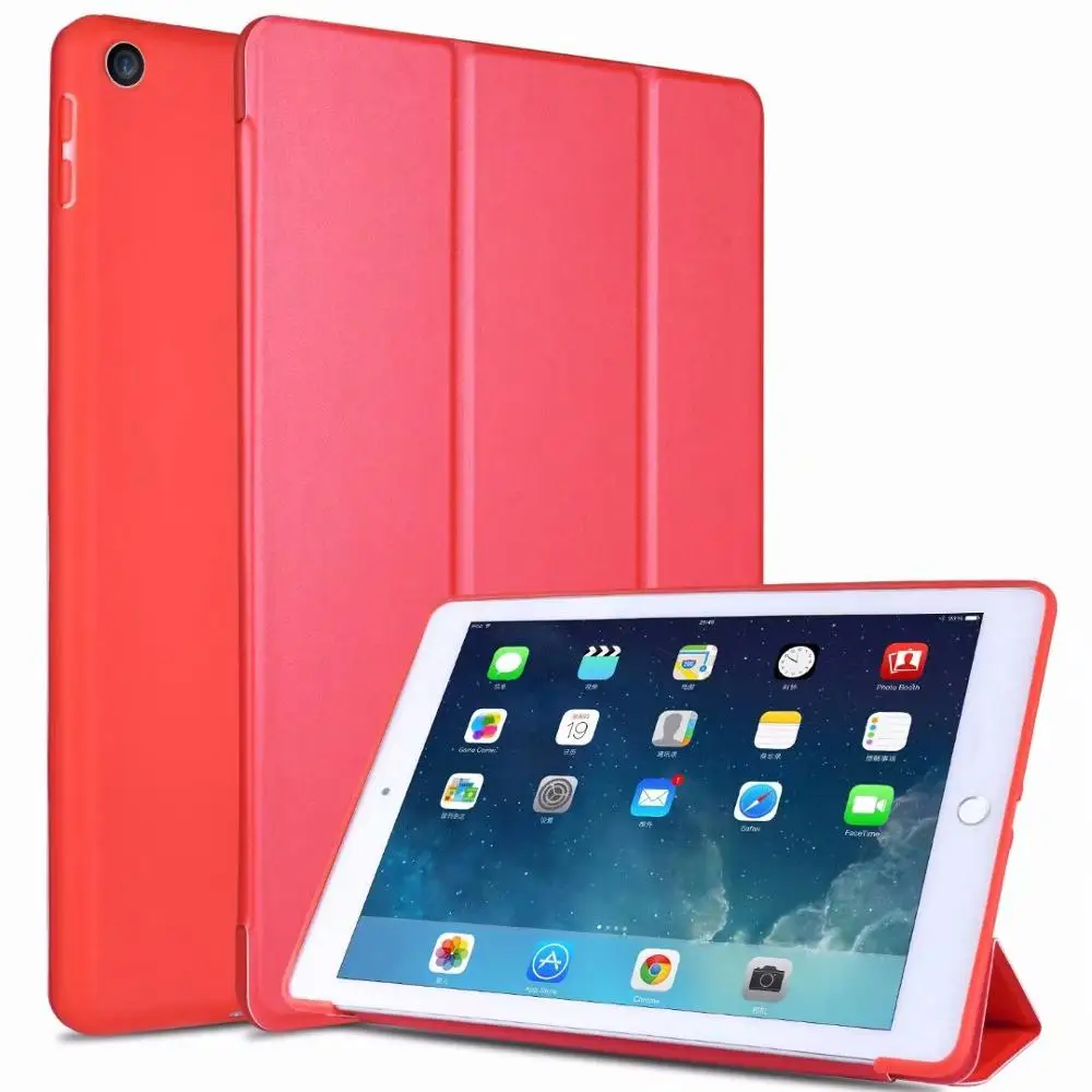 Чехол для iPad Mini 1 2 3'Mini 4'Mini 5 : A1432'A1454'A1490'A1600'A1538'A2133 A2124 Honeycomb Soft Shell Smart sleep PU