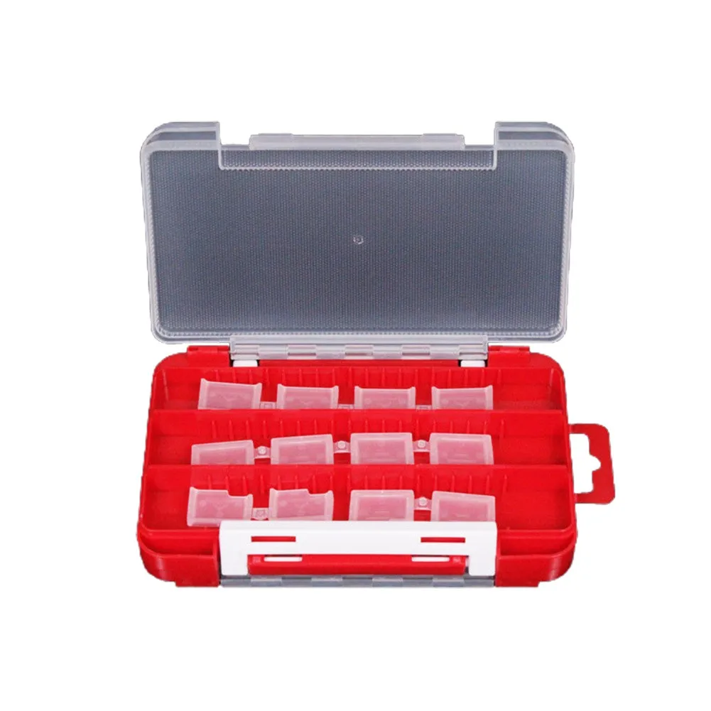 

Large Capacity Fishing Tackle Box Fishing Spoon Hook Bait Storage Box Iscas Pesca Fishing Box Accessories S/L
