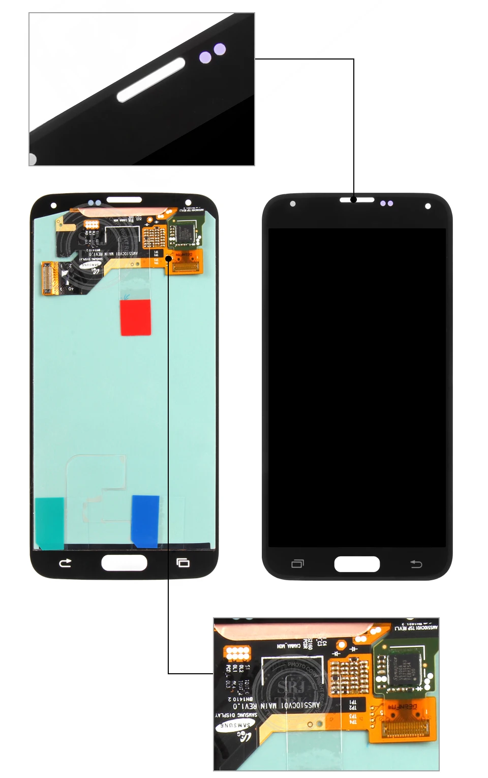 AMOLED/OLED/TFT экран для samsung Galaxy S5 G900F ЖК дисплей G900 Дисплей сенсорный дигитайзер сенсор Стекло в сборе i9600 G900H G900M