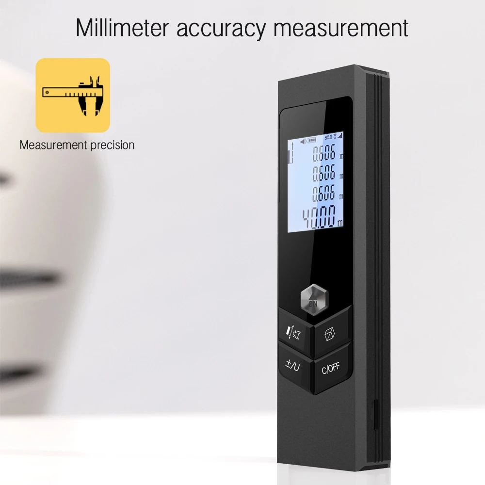 Лазерный дальномер 30/40 м портативный с зарядкой от USB | Инструменты