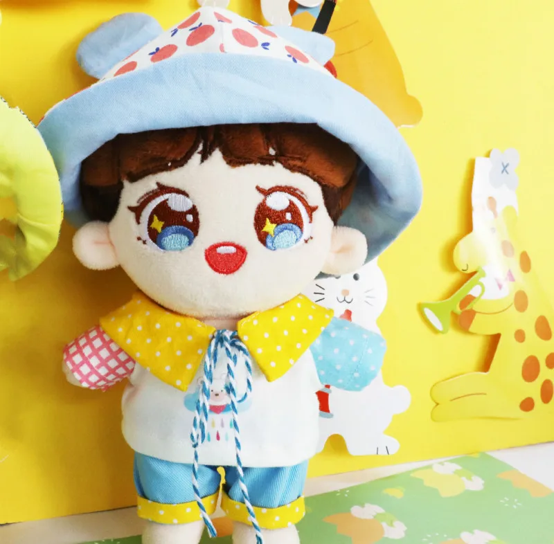 

[MYKPOP]KPOP Doll's Clothes & Accessories: Summer Clothes Set for 20cm doll (without doll) Fans Collection SA20072606