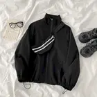 Куртка и пальто большого размера с воротником-стойкой и длинным рукавом