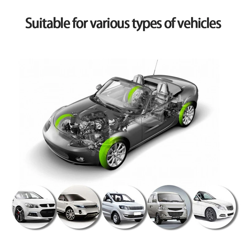 Шины для легковых автомобилей Давление мониторинга цифрового ЖК дисплей Дисплей