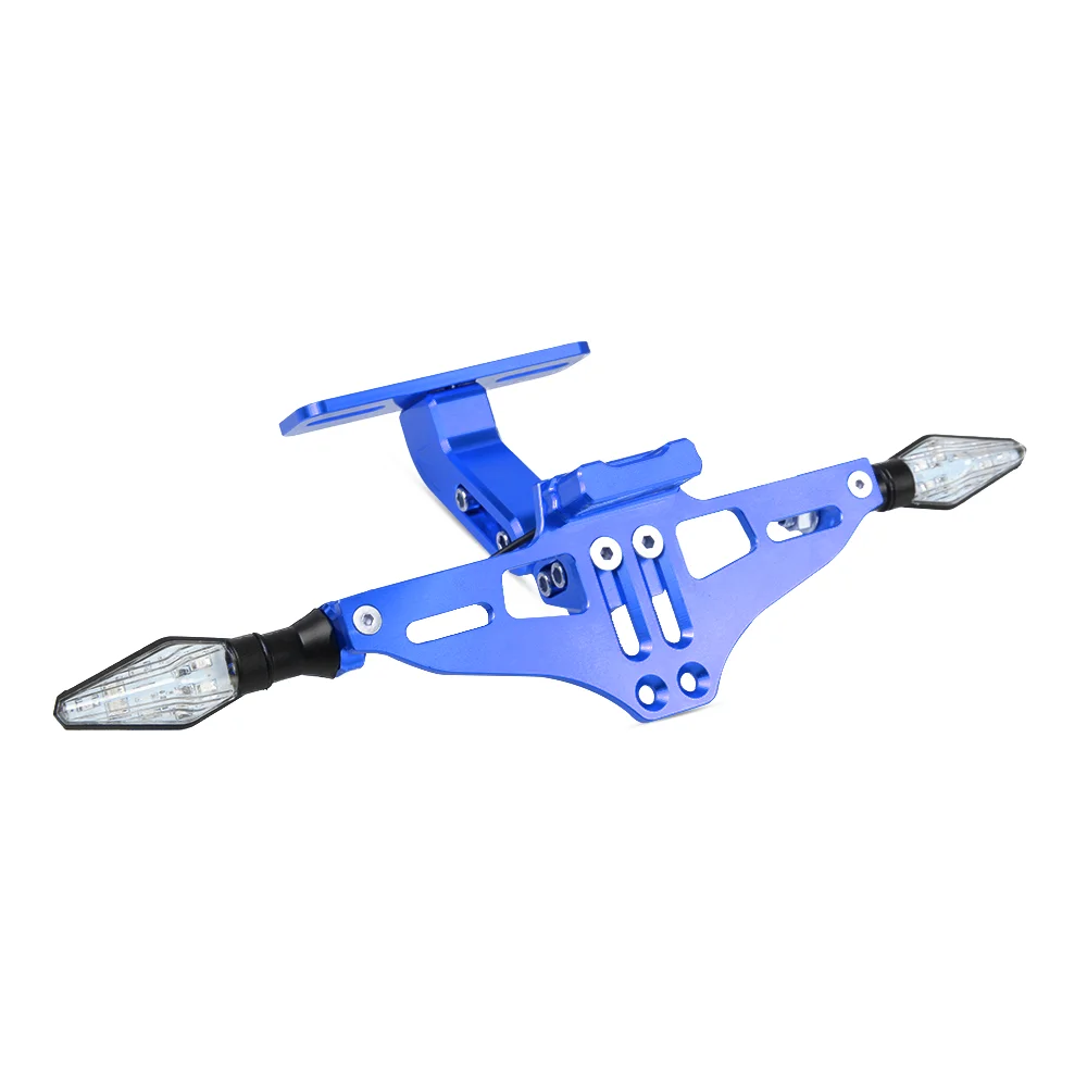 Многоцветный Для CFMOTO 150NK 250NK 400NK 650NK 400GT 650TR-G 650MT Honda CB 599 919 мотоцикл угол Алюминиевый номерной знак рамка - Цвет: Многоцветный