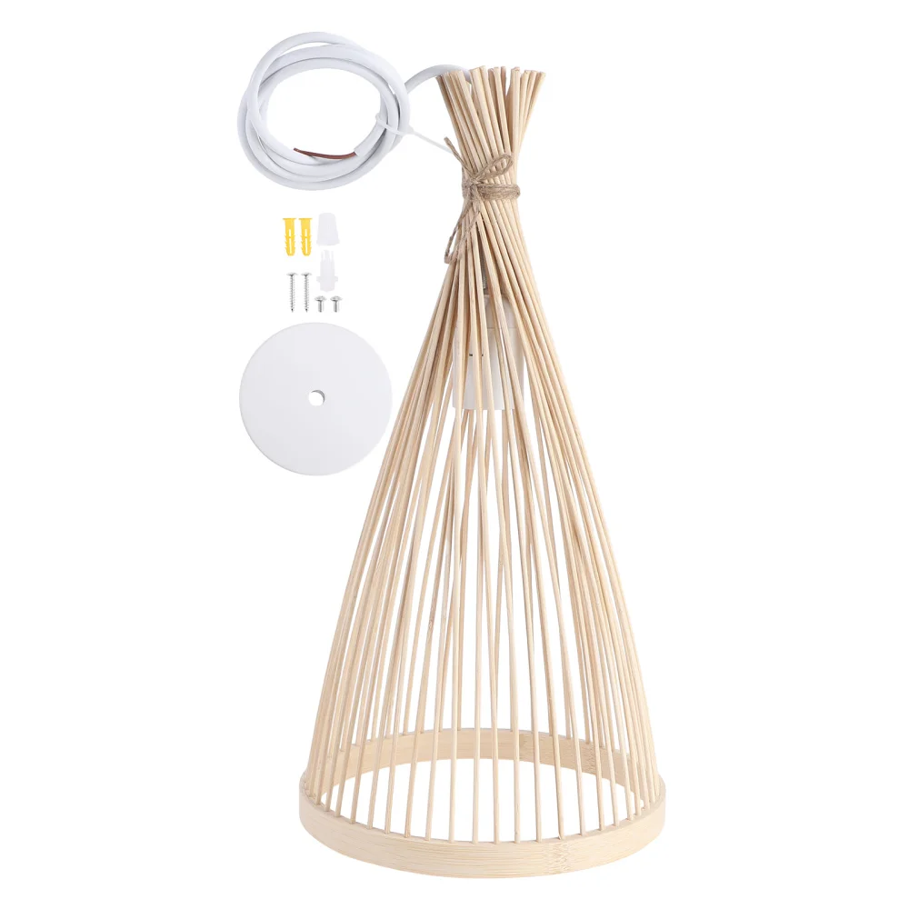

Bamboo Chandeliers Bamboo Lanterns Wood Hanging Lights for Living Room