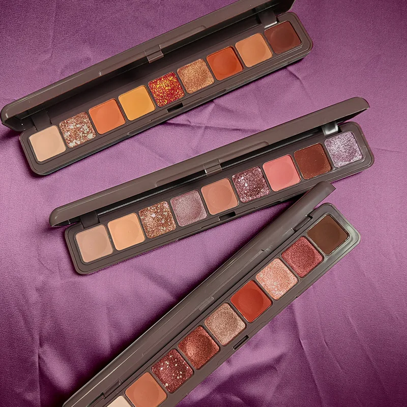 Лидер продаж 9 цветов матовая клавиатура палитра теней для век дымчатый макияж