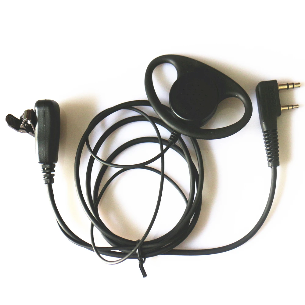 D форма наушник гарнитура наушники микрофон для KENWOOD BAOFENG UV5R UV82 GT-3 BF-888s UV-5RA UV-5RE плюс