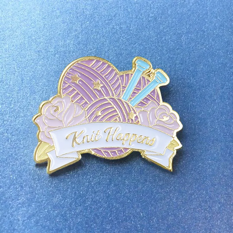 XEDZ элегантная женская цветочная пряжа с шариком ювелирные изделия булавка для