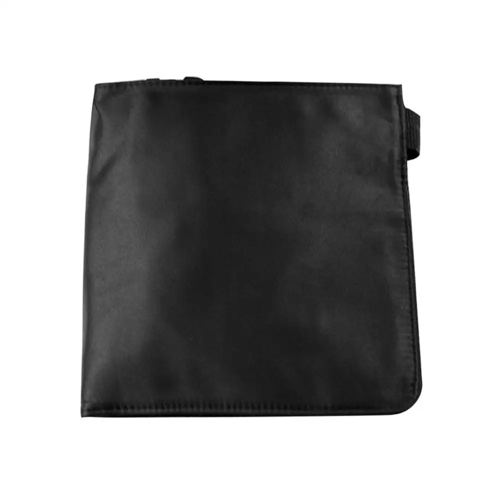 Сумка для хранения макияжа из искусственной кожи сумка на пояс кисти черная