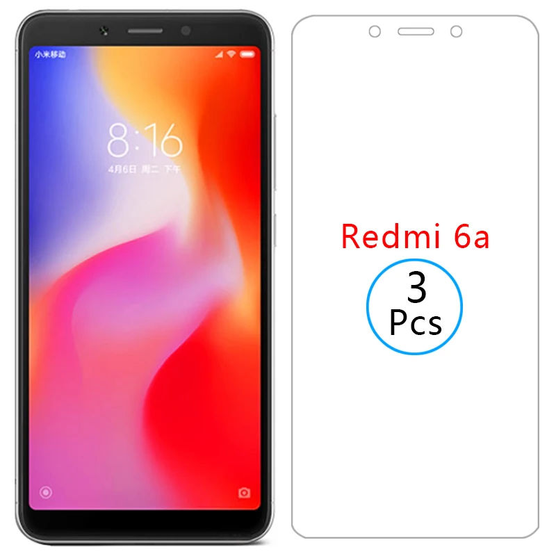 

protective tempered glass for xiaomi redmi 6a screen protector on redmi6a 6 a a6 film xiomi xiami xaomi red mi readmi remi redme