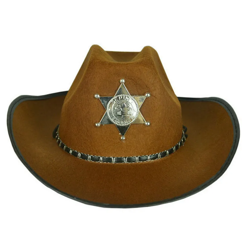 Зимняя Женская Черная Корона ковбойская шляпа в западном стиле шапка с перьями