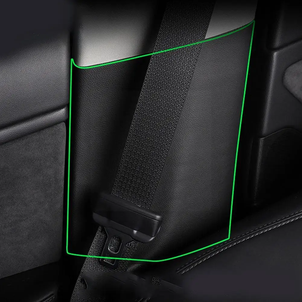 Устойчивые к царапинам кожаные защитные наклейки на внутренней стороне B-pillar