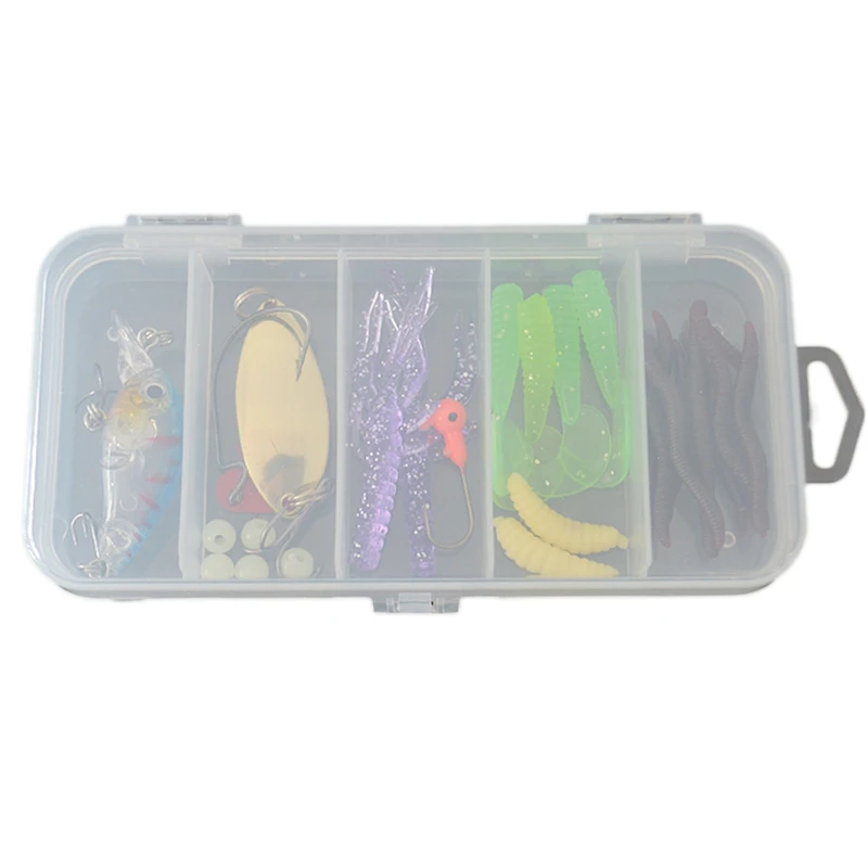 

Multi Fishing Lures Set Wobblers Mixed Colors Soft Lure Kit Artificial Hard Bait Minnow Metal Jig Spoon Crankbait Fishing Tackle