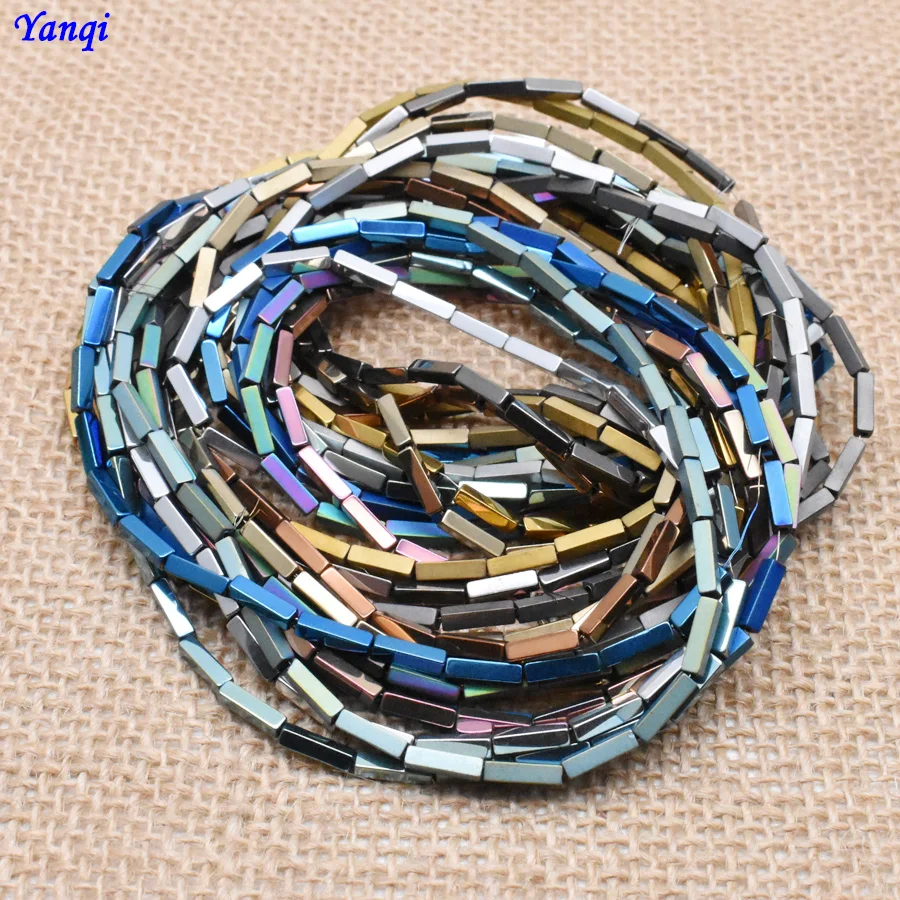 Бусины Из Натурального Гематита квадратные 8 мм 48 шт./лот для изготовления