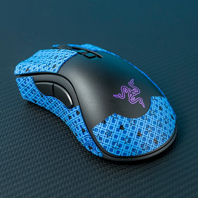 Нескользящая мышь наклейка для Razer DeathAdder V2 X Design беспроводная боковая крышка