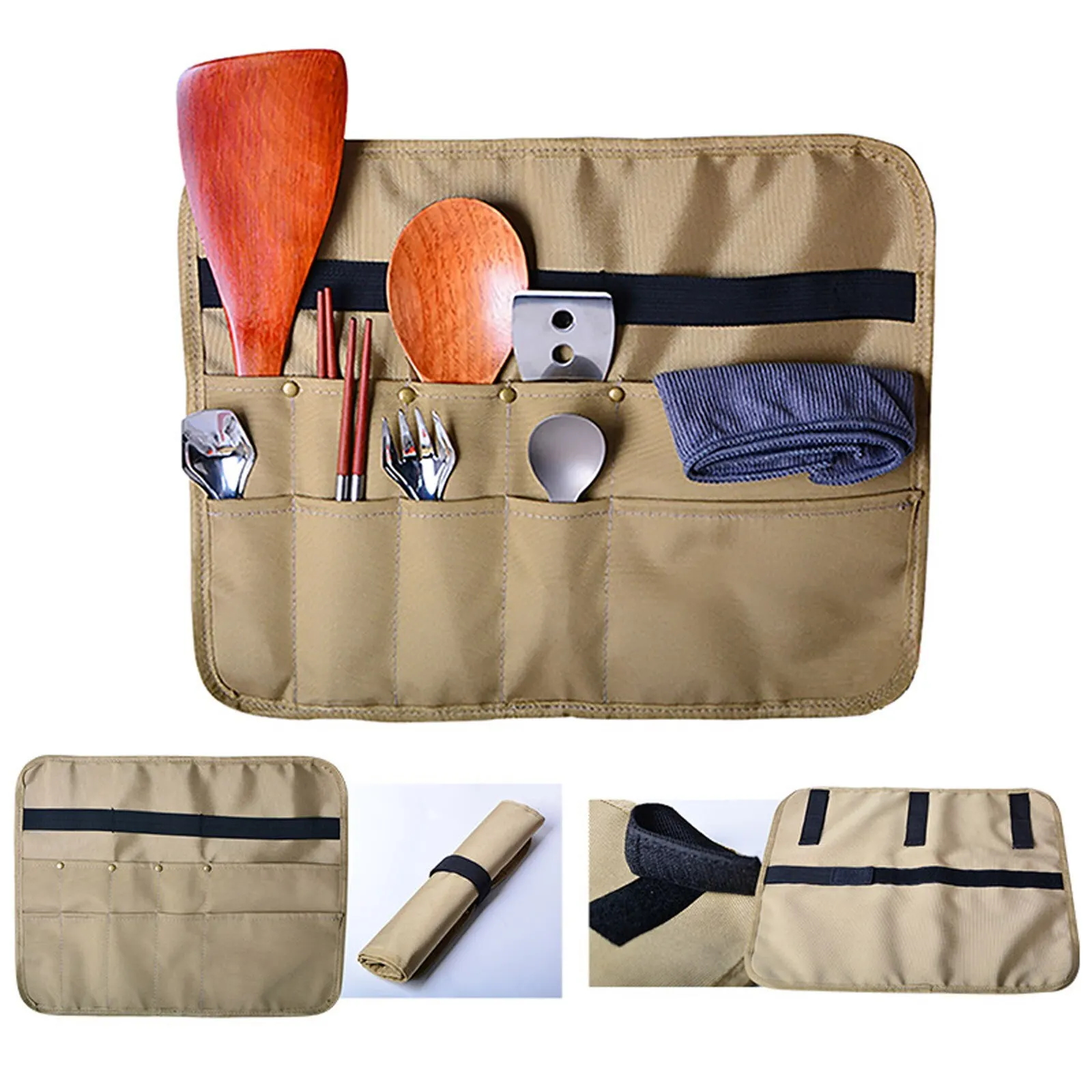 Набор для пикника и кемпинга посуда сумка хранения Портативный барбекю