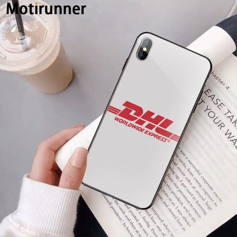 Motirunner Горячая уличная трендовая этикетка с полосками умный чехол черный для