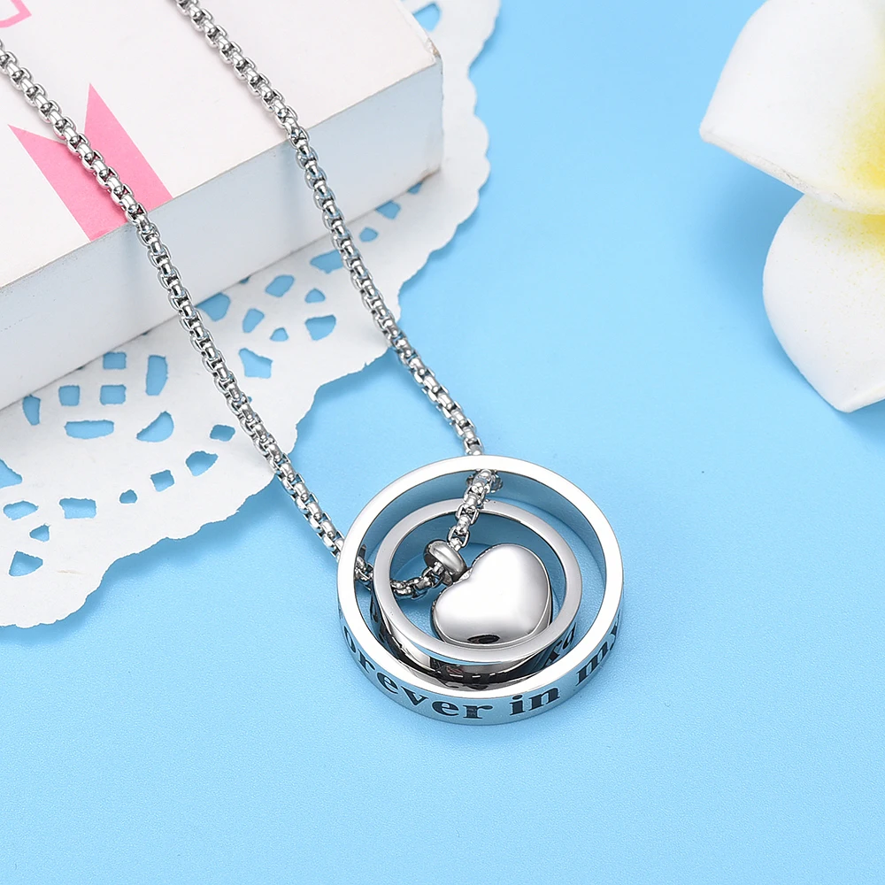 Памятные украшения больше не со мной навсегда в моем сердце ожерелье с