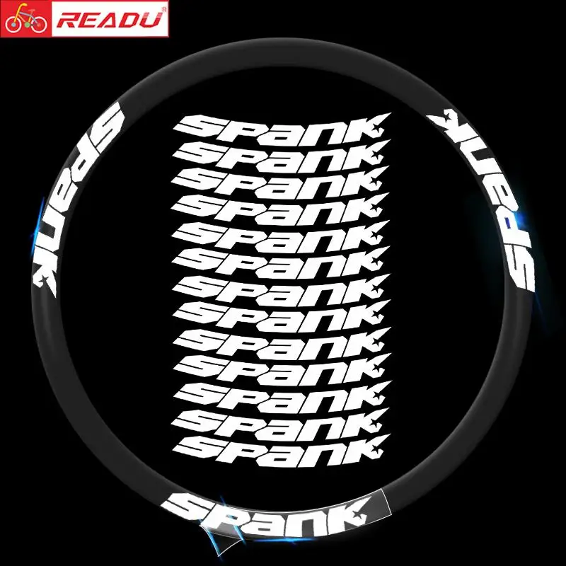 spank SPIKE RACE wheel set stickers bike 27.5/29 inch wheels mountain bike wheel rim stickers bike stickers rims decals