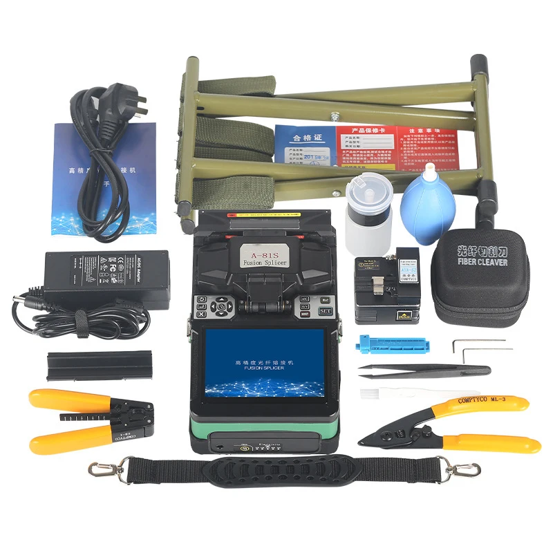 

Automatic Intelligent Fiber Optical Fusion Splicer FTTH Optic Welding Splicing Machine Tools Cable