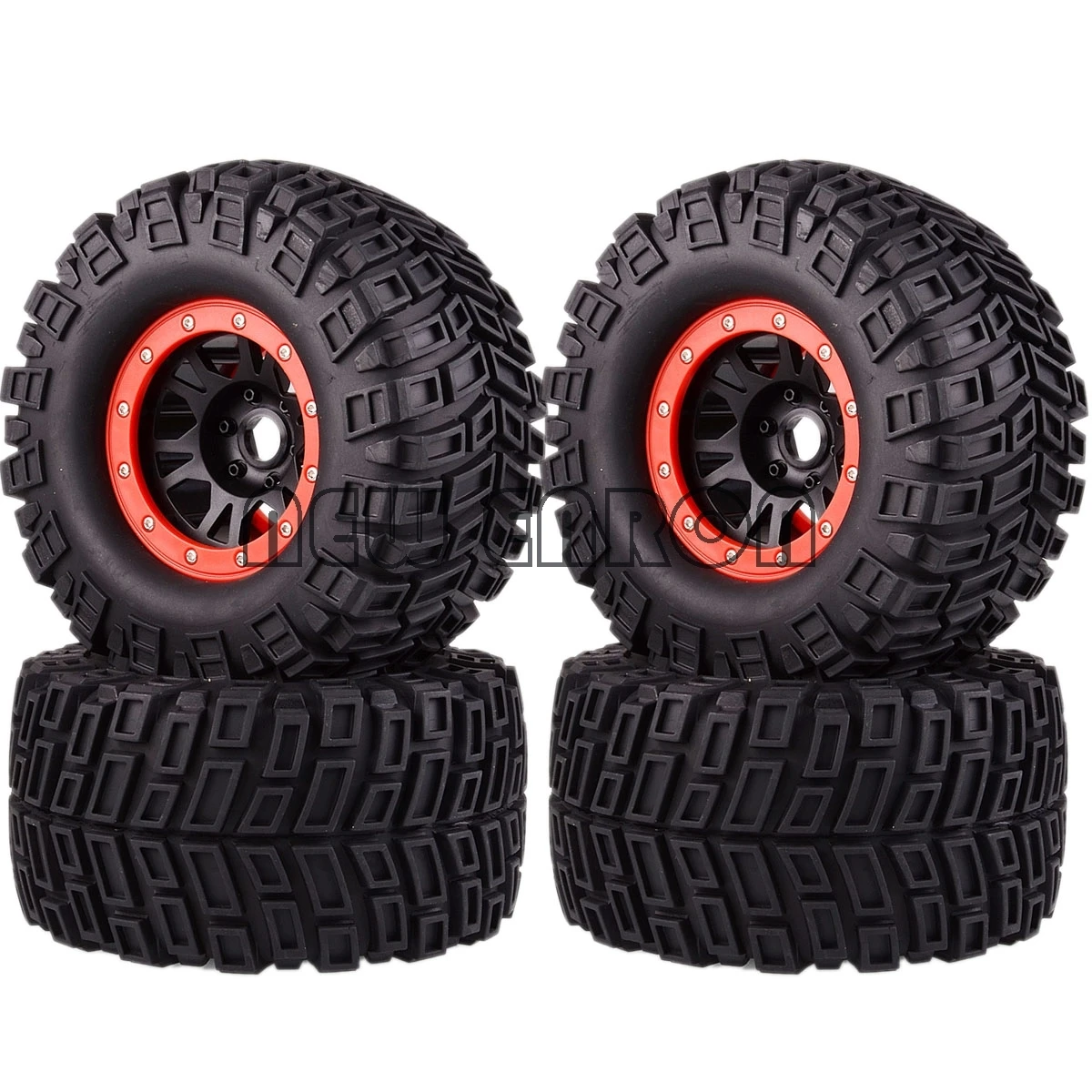 Новые шестигранные колеса ENRON 4 шт. 17 мм и шины 170 для RC 1/8 Monster Truck hpi savage flux HSP Traxxas HPI