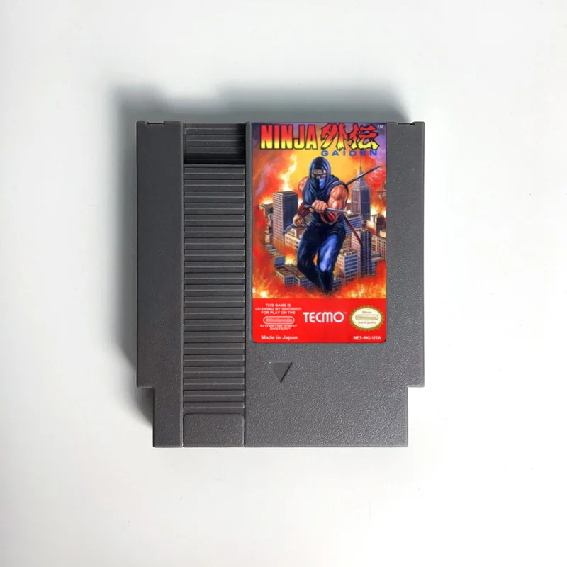 

Ninja Gaiden - Game Cartridge For NES Console 72 Pin