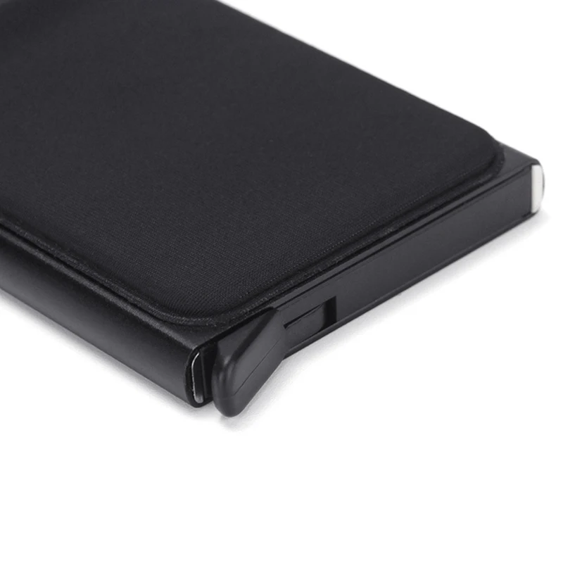 

Men Business Anti-scan Card Wallet Aluminum RFID Blocking Slim Metal Wallet Credit Card Holder Anti-theft Wallet Metal Case