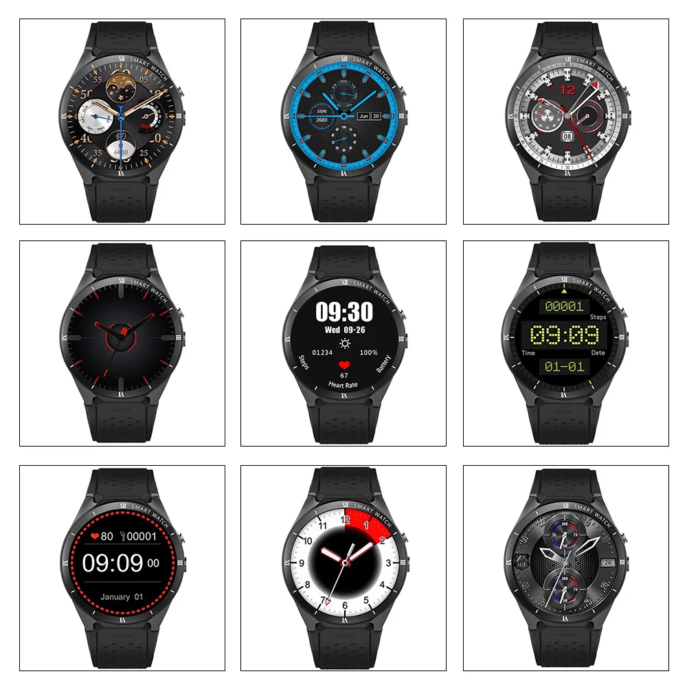 KingWear KW88 Pro 3g Смарт-часы телефон Android 7 0 MTK6580 четырехъядерный 1. Hz Сидячий