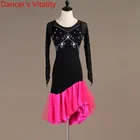 Платье для латинских танцев, с вырезами, для взрослых, для женщин, новинка, стразы, Румба, Самба, ча, сальса, Quickstep, костюмы для соревнований