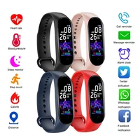 m5 touch screen intelligent watch sport bluetooth healthy tracker heart rate blood pressure monitor waterproof smart bracelet