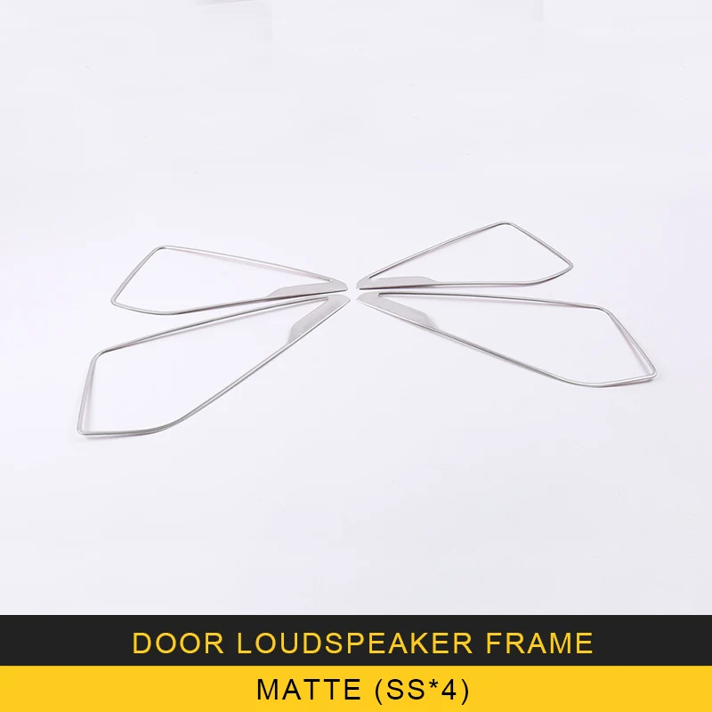 

CAR MANGO For Hyundai Tucson 2015-2018 Auto Car door loudspeaker frame trim cover sticker accessories Sticker