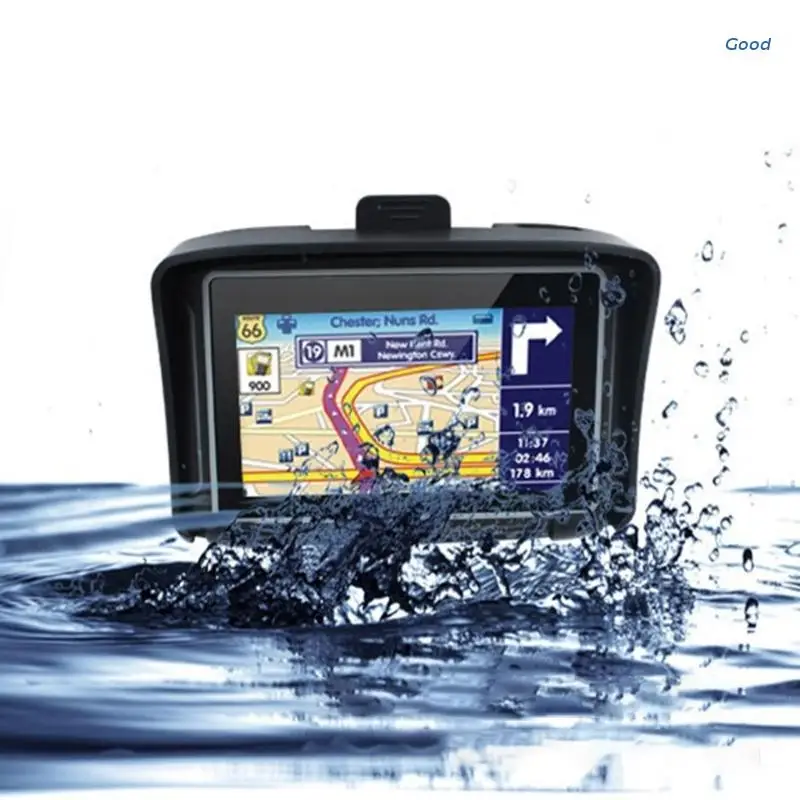 Система GPS навигации для мотоциклов 4 3 дюйма 1900 мАч литиевый аккумулятор выход 5