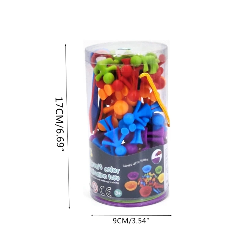 

50LE Table Play Toy Interactive Puzzle Color Matching Shape Brain Training Portable Table Game Creative Kids Gift