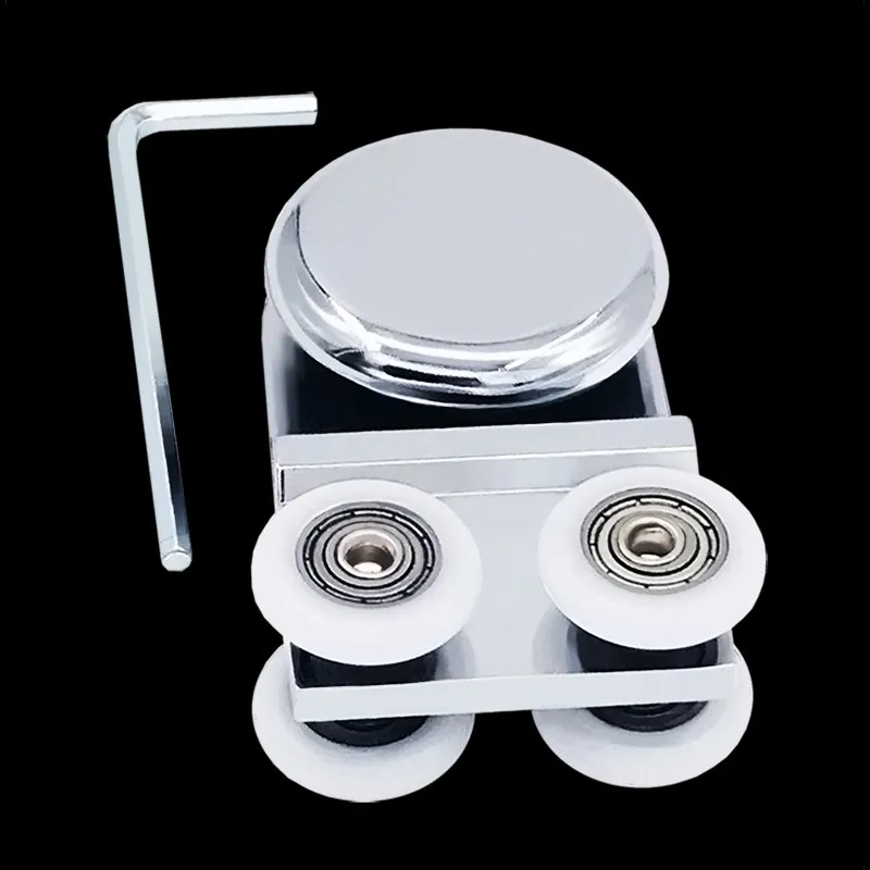 Шкив для душевой кабины верхний ролик стеклянной двери шкив раздвижной в ванной