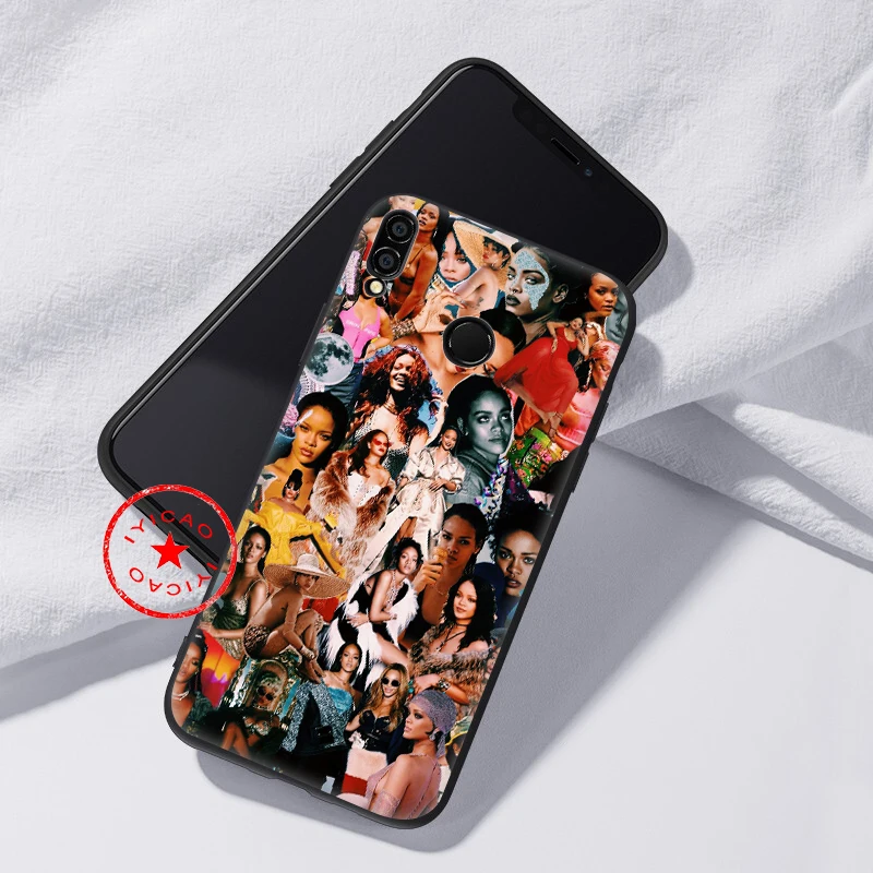 IYICAO Rihanna мягкий чехол для huawei Honor 20 10 9X9 8X 8C 8 7X 7A 6A Lite Pro View Note телефона |